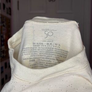 Disney World 50th Anniversary White Hoodie